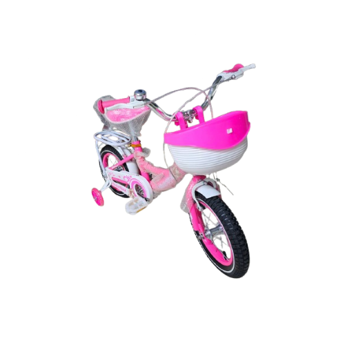 Ladybird Girls Kids Bicycle Size 12″ – Pink/White