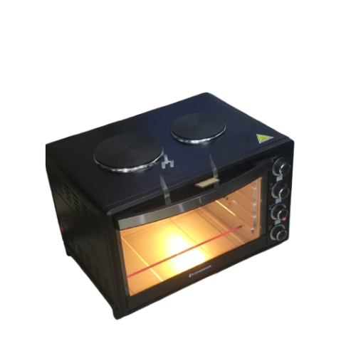 Premier PM-60L 60L Electric Oven with Dual Hot Plates & Convection Fan