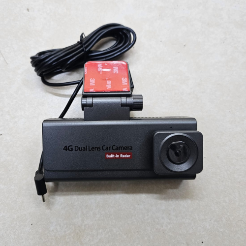 4G Dual Lens Car Camera with Built-in Radar