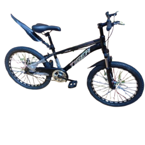Tiger 22-Inch Single-Speed Children’s Bike features a strong frame, easy handling, and safe braking system for kids and beginner riders.