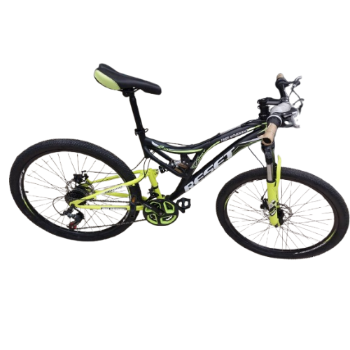 Reset Bicycle, Mountain Bicycle, 24 Inch Bicycle, Dual Suspension Bike, Disc Brake Bicycle, Trail Bike, Adult Bicycle, Outdoor Bicycle
