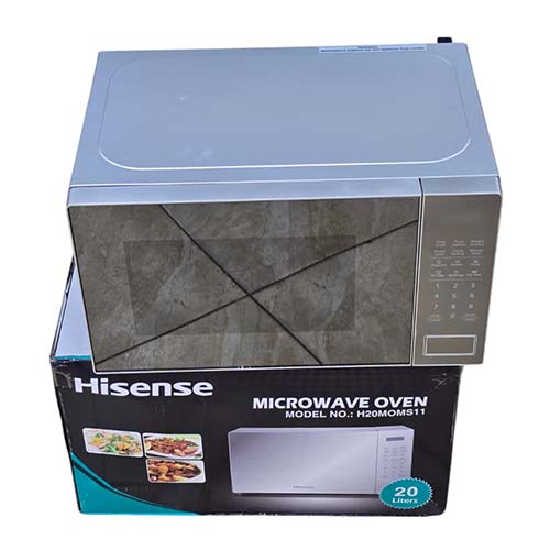 Hisense Microwave 20L H20MOMS11 Silver Digital