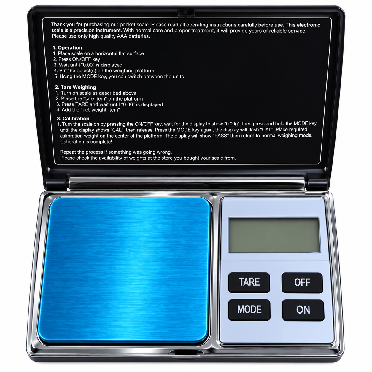 Digital Pocket Weighing Scale 500g × 0.01g