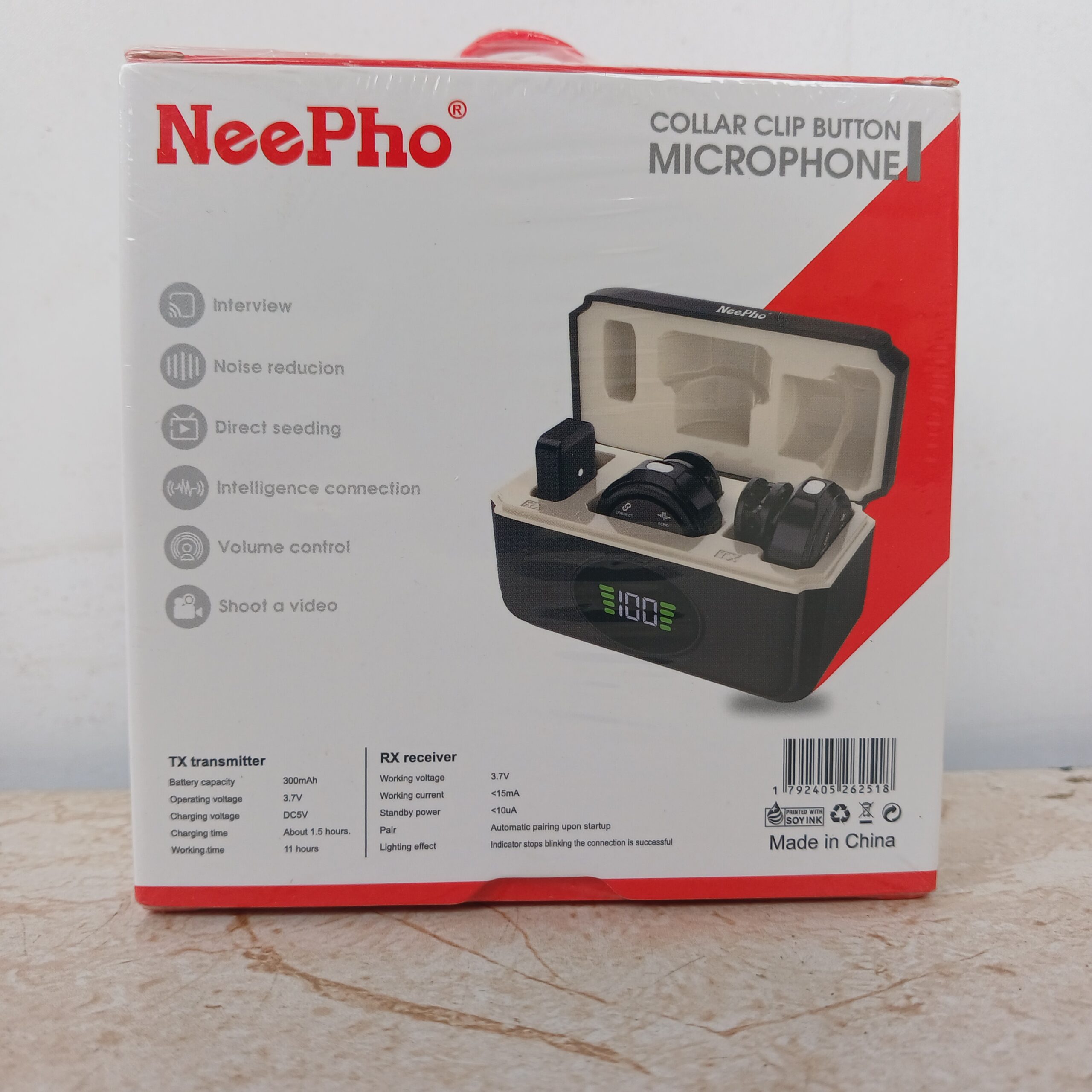 NeePho NP-58 Dual Wireless Microphone