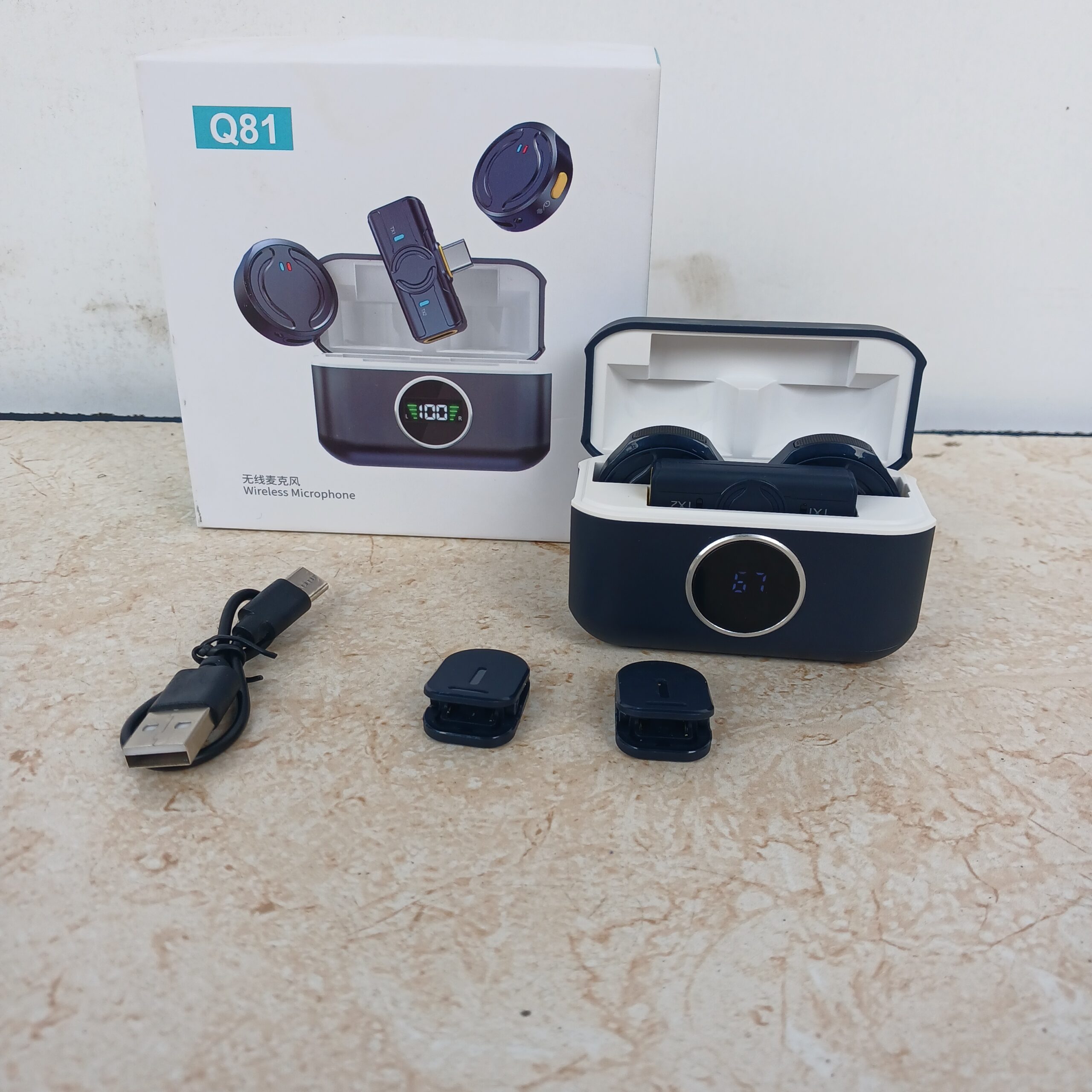 QY81 Dual Wireless Microphone