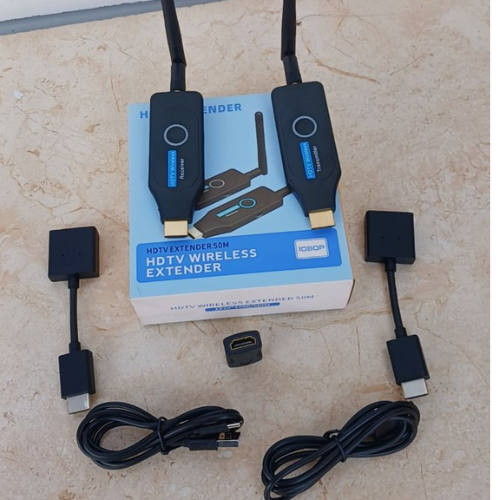 HDTV Wireless Extender 50m 1080P HDMI Transmitter and Receiver Kit