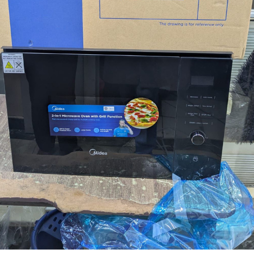Midea 25L 900W Built-In Microwave Oven AG925BVE-BK