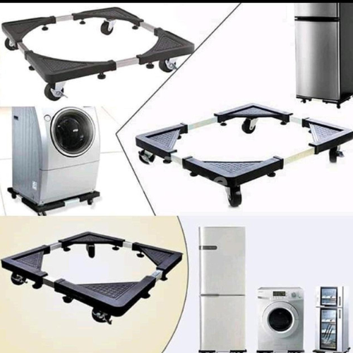 Fridge Washing Machine Base Roller Trolley
