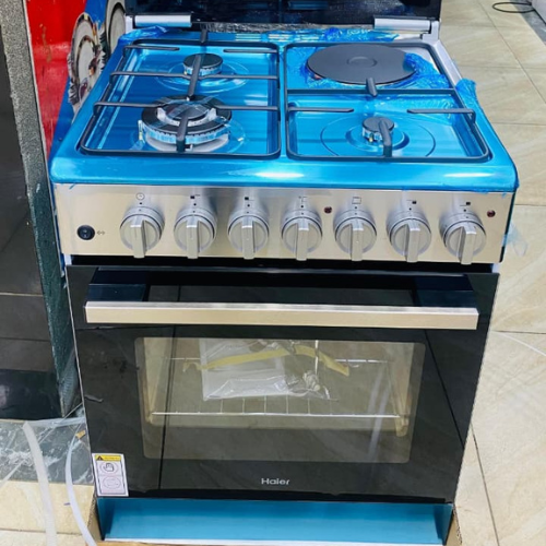 Haier 3G + 1E 60×60 Standing Cooker HCR2031EESLP