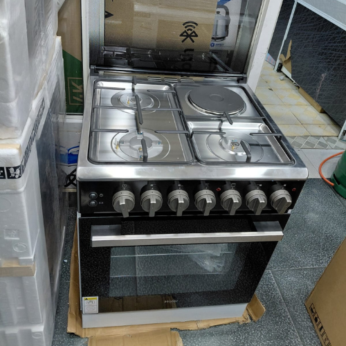 Haier 60×60 3 Gas + 1 Electric Cooker HCR2031EED1 with Gas Sensor