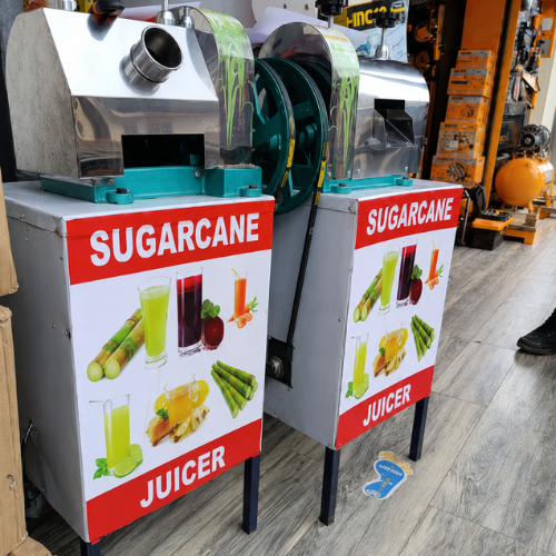 Commercial Heavy-Duty Electric Sugarcane Juicer Extraction Machine