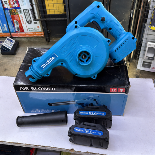 Cordless Electric Air Blower Set with Dual Lithium Batteries
